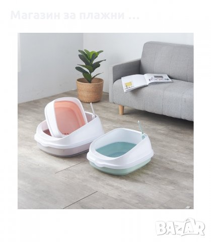 КОТЕШКА ТОАЛЕТНА С ВИСОК БОРД И МОДЕРЕН ДИЗАЙН - код  2735, снимка 2 - Други стоки за животни - 34161765