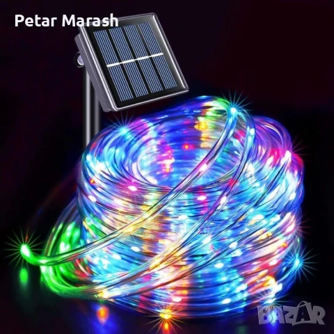 Детски батут с мрежа 244см с ПДОАРЪΚ LED Лампички – Подсилена конструкция и UV защита, снимка 14 - Други - 50985707