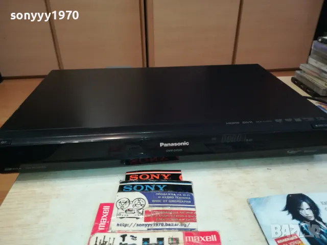 PANASONIC DMR-EH545EGK HDD/DVD RECORDER-ВНОС SWISS 2002251043, снимка 2 - Плейъри, домашно кино, прожектори - 49204834