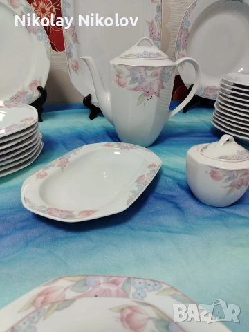 Порцеланов сервиз Winterling Roslau Germany Bawaria, снимка 11 - Сервизи - 53330796