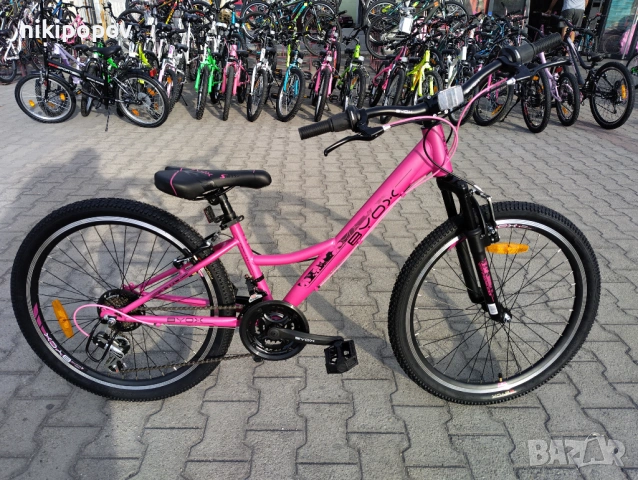 BYOX Велосипед 24" PRINCESS розов, снимка 2 - Велосипеди - 53561318
