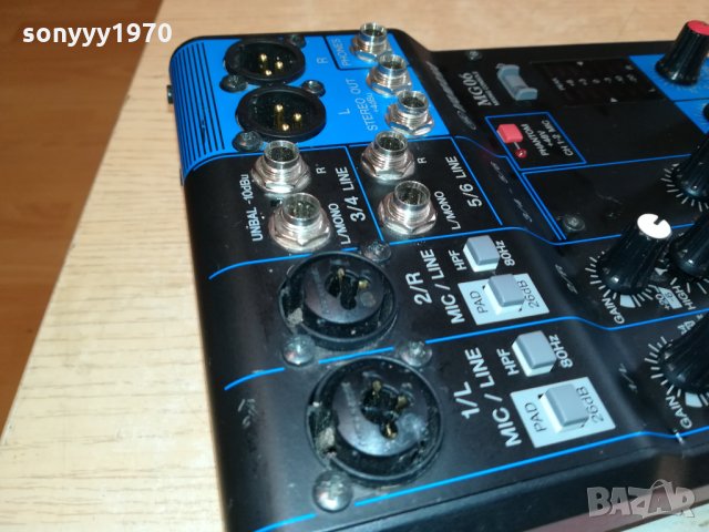 yamaha mg60 mixing console 2610211158, снимка 16 - Ресийвъри, усилватели, смесителни пултове - 34587143