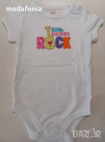 Комплект Carter's 2 части LITTLE SISTERS, снимка 5 - Комплекти за бебе - 48994751