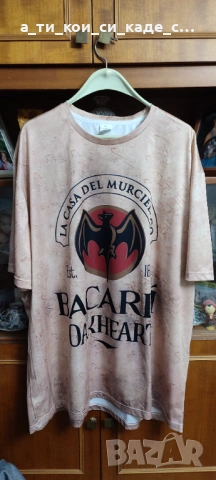 Чисто нова мъжка тениска с къс ръкав голям размер 5XL 