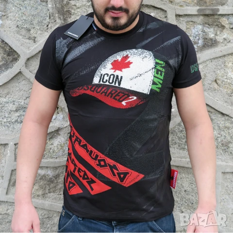 👕 Dsquared2 ICON – Оригинална мъжка тениска