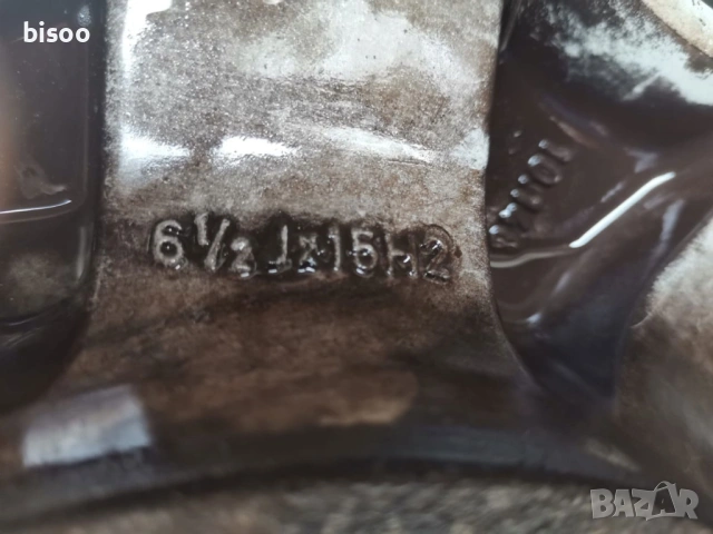 ЛЕТИ ДЖАНТИ за КЛАСИЧЕСКИ МЕРЦЕДЕС 6,5х15, снимка 6 - Гуми и джанти - 53456892