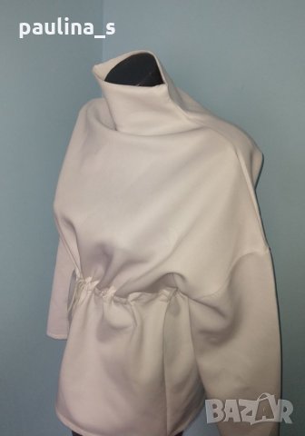 Брандова туника / суичър с кожен ефект "Ekinoks" time / голям размер , снимка 6 - Суичъри - 35851935