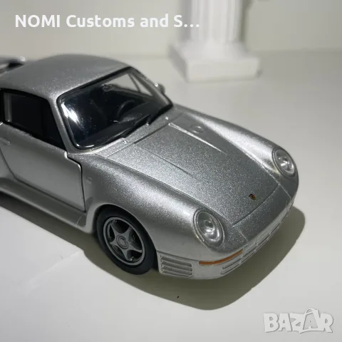Porsche 959 умален модел, снимка 2 - Коли, камиони, мотори, писти - 52516362