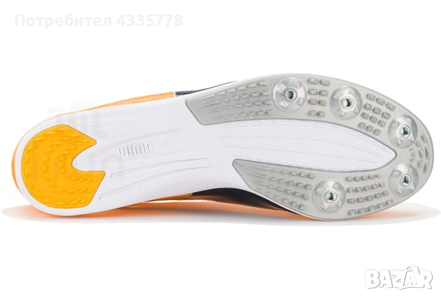 Puma evoSpeed Mid Distance 4 Men's Spikes - Sunset Glow, снимка 9 - Спортна екипировка - 53177028