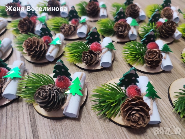 МАЛКИ БЮДЖЕТНИ КОЛЕДНИ ПОДАРЪЧЕТА С КЪСМЕТЧЕ, снимка 5 - Коледни подаръци - 52857941