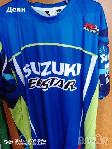 Suzuki ECSTAR тениска за фенове GSX R , снимка 9 - Тениски - 41025922
