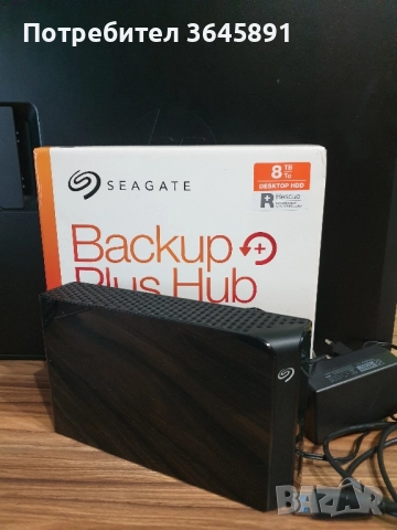 Външен хард диск Seagate Backup Plus Hub 8TB, снимка 3 - Външни хард дискове - 52026583
