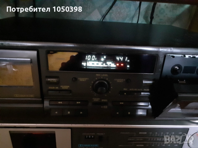 Идеален дек Technics SR-TR 373- Японски двукасетъчен автореверс, снимка 4 - Декове - 52088471
