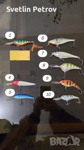 Воблери за тролинг, снимка 1 - Такъми - 52827441