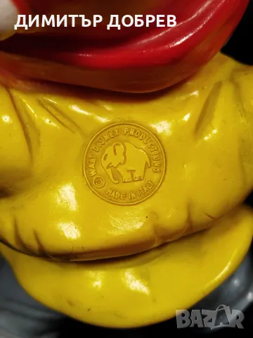 СТАРА РЕТРО ГУМЕНА ИГРАЧКА КУКЛА ДЖУДЖЕ DISNEY ITALY, снимка 6 - Колекции - 49182814