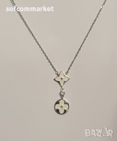 Сребърно колие 4,54 гр., снимка 2 - Колиета, медальони, синджири - 44747991