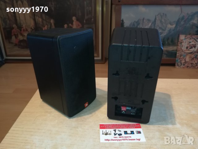 jbl-2бр тонколони 19х12х11см-внос германия, снимка 12 - Тонколони - 35911809