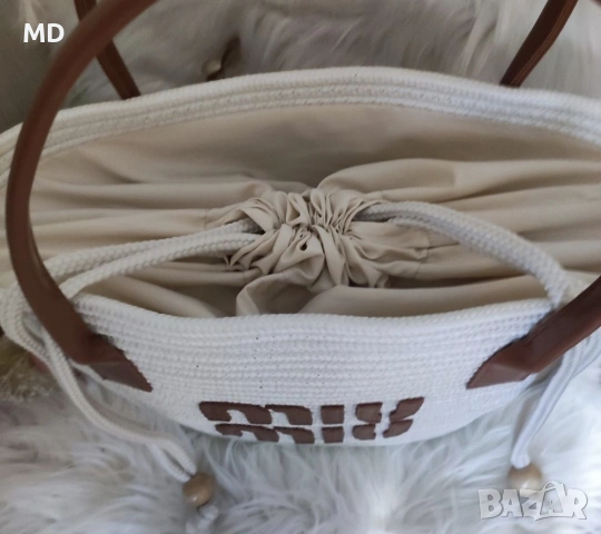 miu miu плажна чанта , снимка 3 - Чанти - 53768452