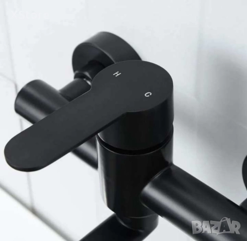 Въртящ се на 360° кухненски стенен кран , смесител с един лост, снимка 3 - Смесители - 52588615