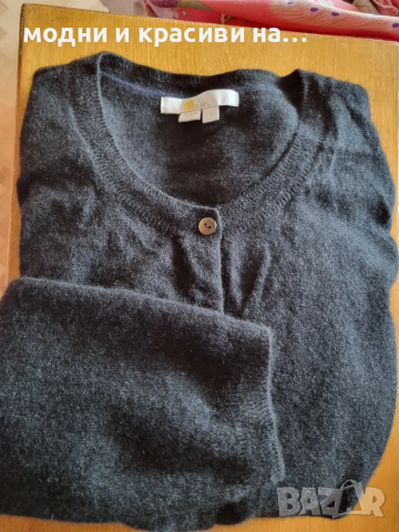 Черна жилетка Boden(100% кашмир), снимка 5 - Жилетки - 52184599