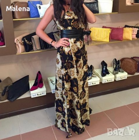 Елегантна дълга рокля ! , снимка 2 - Рокли - 41066785