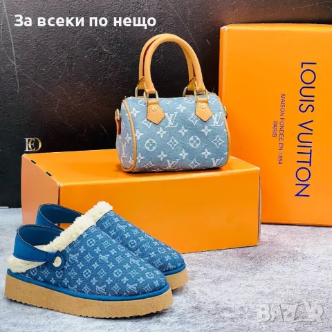 Дамски пантофи Louis Vuitton - Налични различни цветове Код D1495, снимка 6 - Пантофи - 48314990