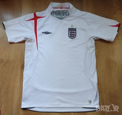 England / Umbro - футболна тениска на Англия за ръст 158см., снимка 1 - Детски тениски и потници - 42483287