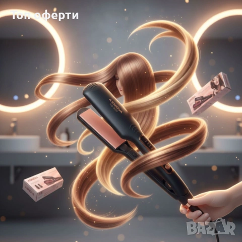 Преса за изправяне на коса, снимка 3 - Преси за коса - 53053841