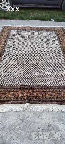 Вълнен персийски килим.Ирански.Топ качество за ценители., снимка 2 - Килими - 53847672