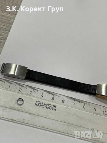 Продавам Кожена Гривна Emporio Armani, снимка 7 - Гривни - 40841529