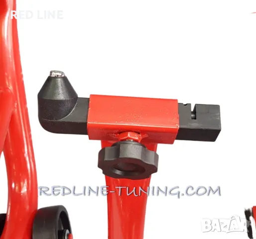 Комплект от 2 бр.стойки за мотоциклет, предна и задна с 3 вида накрайници, снимка 8 - Аксесоари и консумативи - 48859570