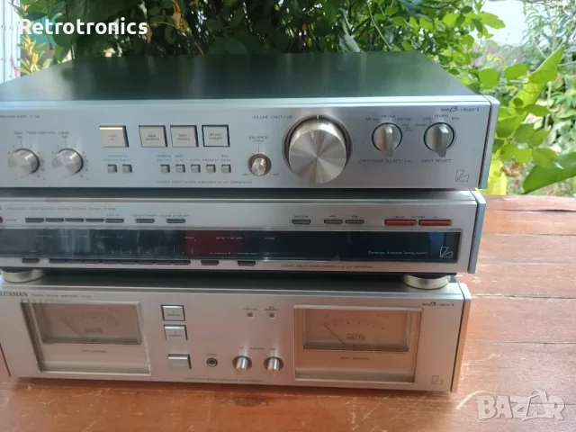Luxman C-02 / M-02 / T-02 (T-530)– ТОП състояние, снимка 11 - Ресийвъри, усилватели, смесителни пултове - 56064273