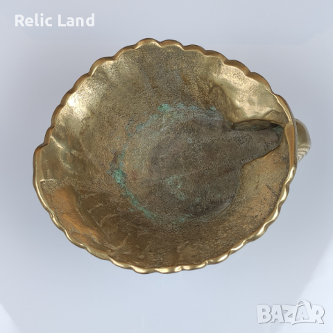 Масивна бронзова декорация, снимка 8 - Антикварни и старинни предмети - 44559347