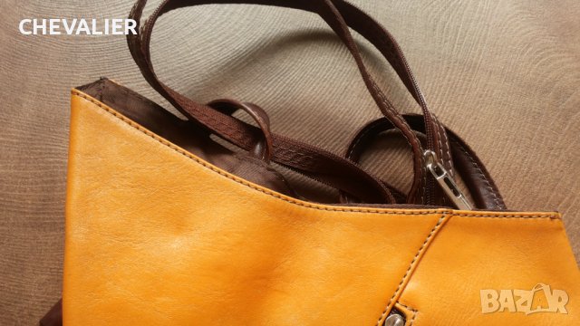VERA PELLE MADE IN ITALY Genuine Leather Bag раница естествена кожа 16-55, снимка 10 - Раници - 41713319