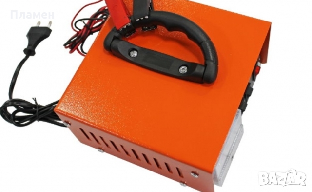 Трансформаторно зарядно устройство за акумулатори SLM 10 A, 6/12 V, 150 W, 120 Ah, снимка 11 - Аксесоари и консумативи - 24185173