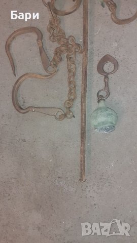 Стар ръчно направен кантар -Паланца, снимка 16 - Други ценни предмети - 41210512