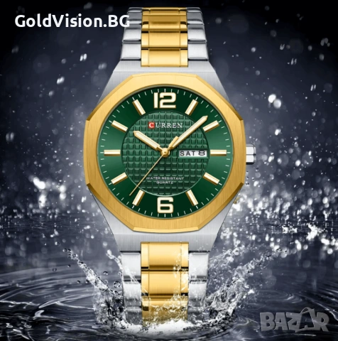 Мъжки часовник – CURREN 8476 + ПОДАРЪК, снимка 5 - Мъжки - 53206619