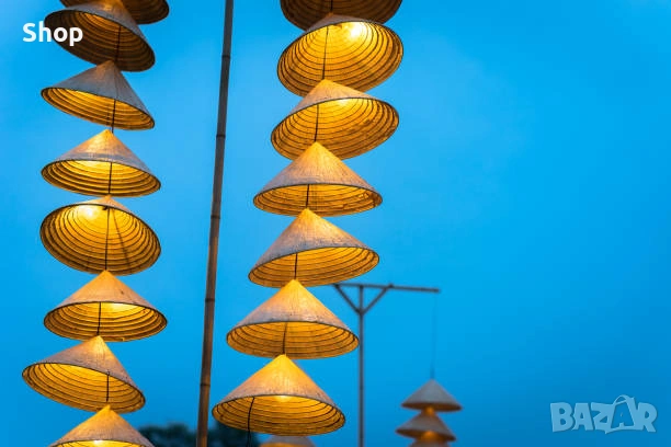 🌱 Виетнамска шапка 🇻🇳 🎋, снимка 15 - Шапки - 53633921