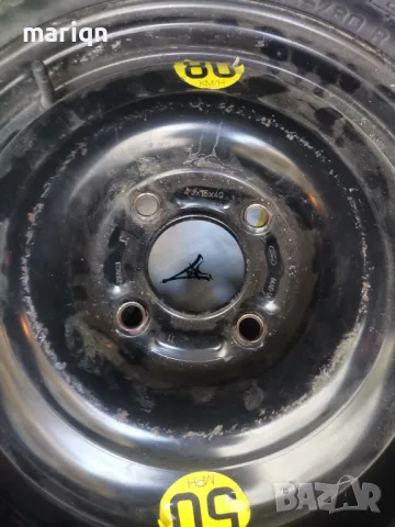 Резервна джанта с гума 15цола за форд, снимка 5 - Гуми и джанти - 47757350