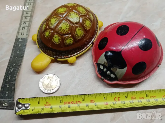 Руски ламаринени играчки,лот, Ссср играчка, снимка 2 - Колекции - 47669963