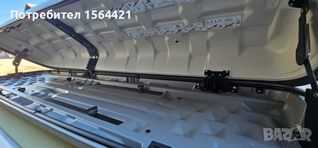 оригинален автобокс Mercedes, багажник за таван на автомобил, Германия, снимка 8 - Аксесоари и консумативи - 51977200