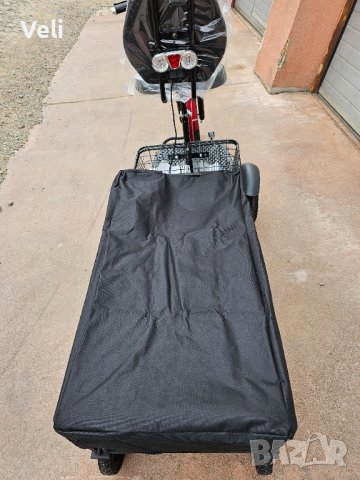 Триколка на ток с прикачено ремарке 1000W задно предаване, снимка 16 - Мотоциклети и мототехника - 42323190