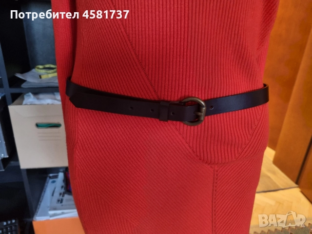 Дамски колан Weekend Max Mara (естествена кожа), снимка 7 - Колани - 52063111