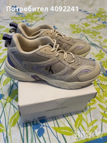 Дамски маратонки Calvin Klein, снимка 2 - Маратонки - 52538742