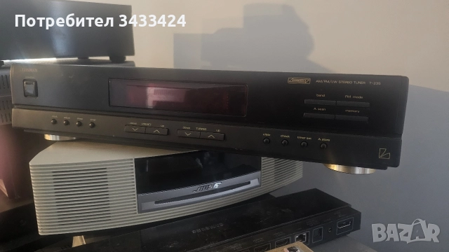 тунер Luxman , снимка 2 - Ресийвъри, усилватели, смесителни пултове - 52628598
