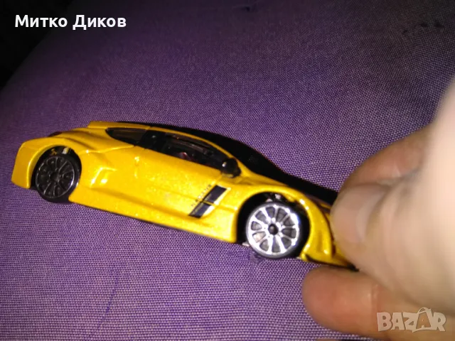 Renault Megane BBurago метална количка маркова винтидж 1:43, снимка 4 - Колекции - 48347442