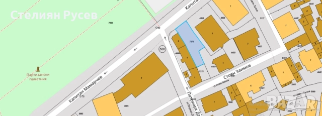 СИЛИСТРА ЦЕНТЪР ДО ТАНКА  200 кв парцел / ГРАДИНА / терен /  собственик продава : имот 200 кв.м. -це, снимка 4 - Парцели - 51482181