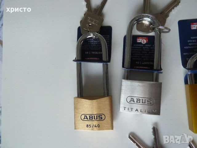 катинари Abus нови, снимка 2 - Други стоки за дома - 52625309