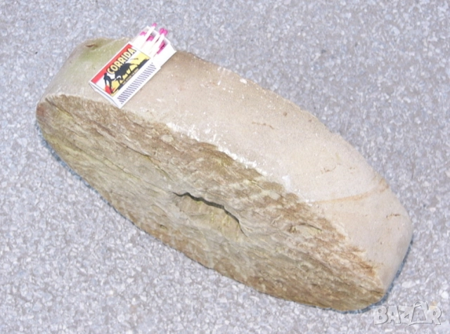 Старинен Български Камък ТОЧИЛО Ф~36 см Абразивен Диск Колело тип Брус Билгия АНТИКА XIX век БАРТЕР, снимка 4 - Антикварни и старинни предмети - 52015068