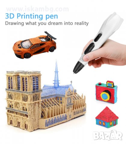 ЦВЕТЕН ПЪЛНИТЕЛ ЗА 3D ПИСАЛКА КОМПЛЕКТ ОТ 12 ИЛИ 18 ЦВЯТА - КОД 3231, снимка 6 - Рисуване и оцветяване - 33885639